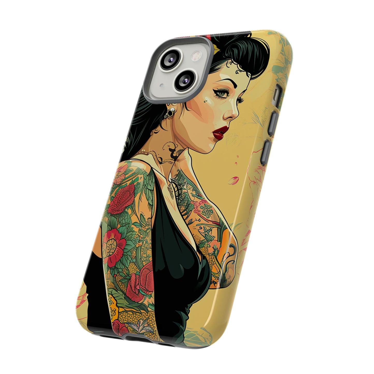 Tough Phone Case Lady 06