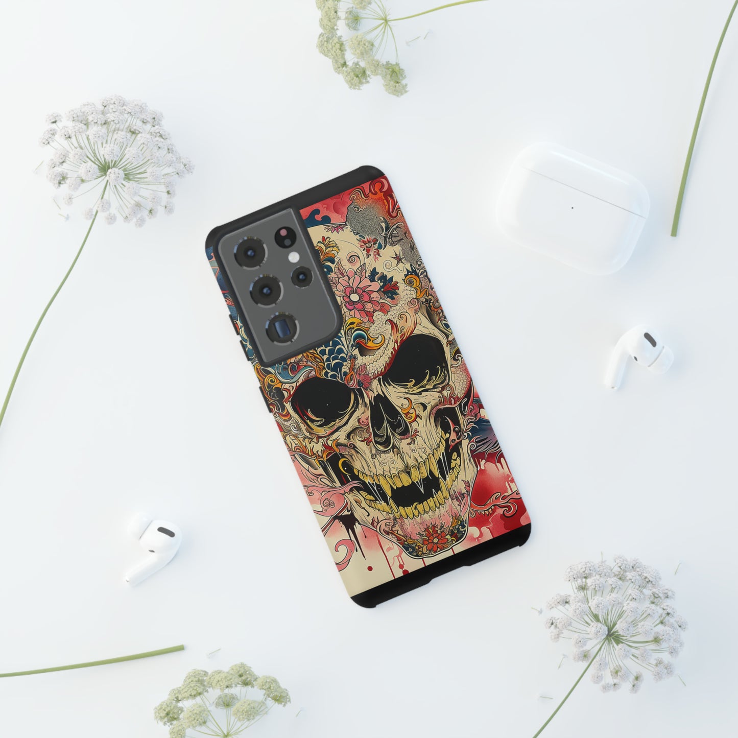 Tough Phone Case Skull 05