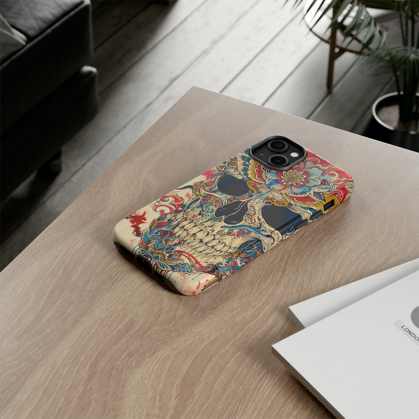 Tough Phone Case Skull 06