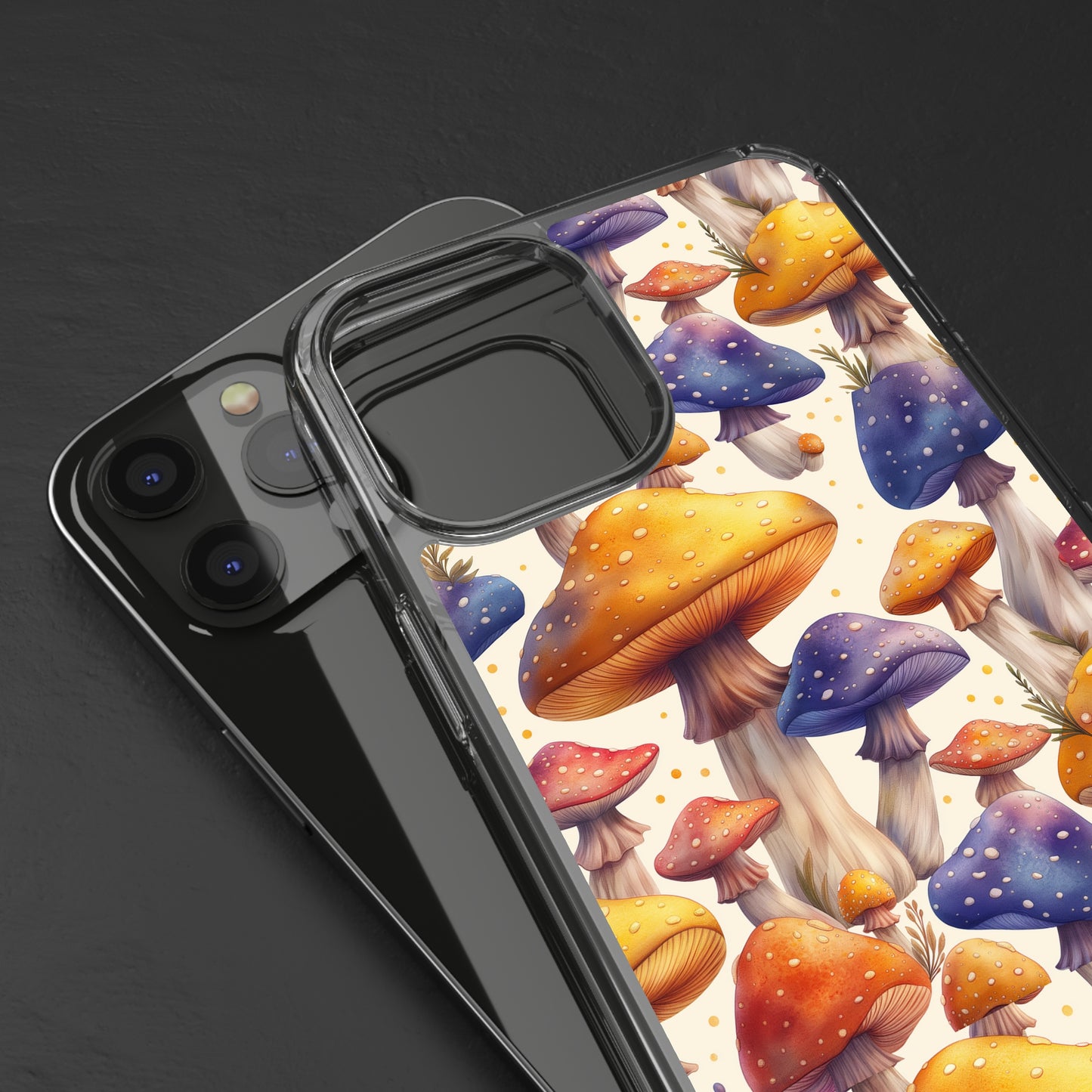 Clear Phone Cases Mushrooms