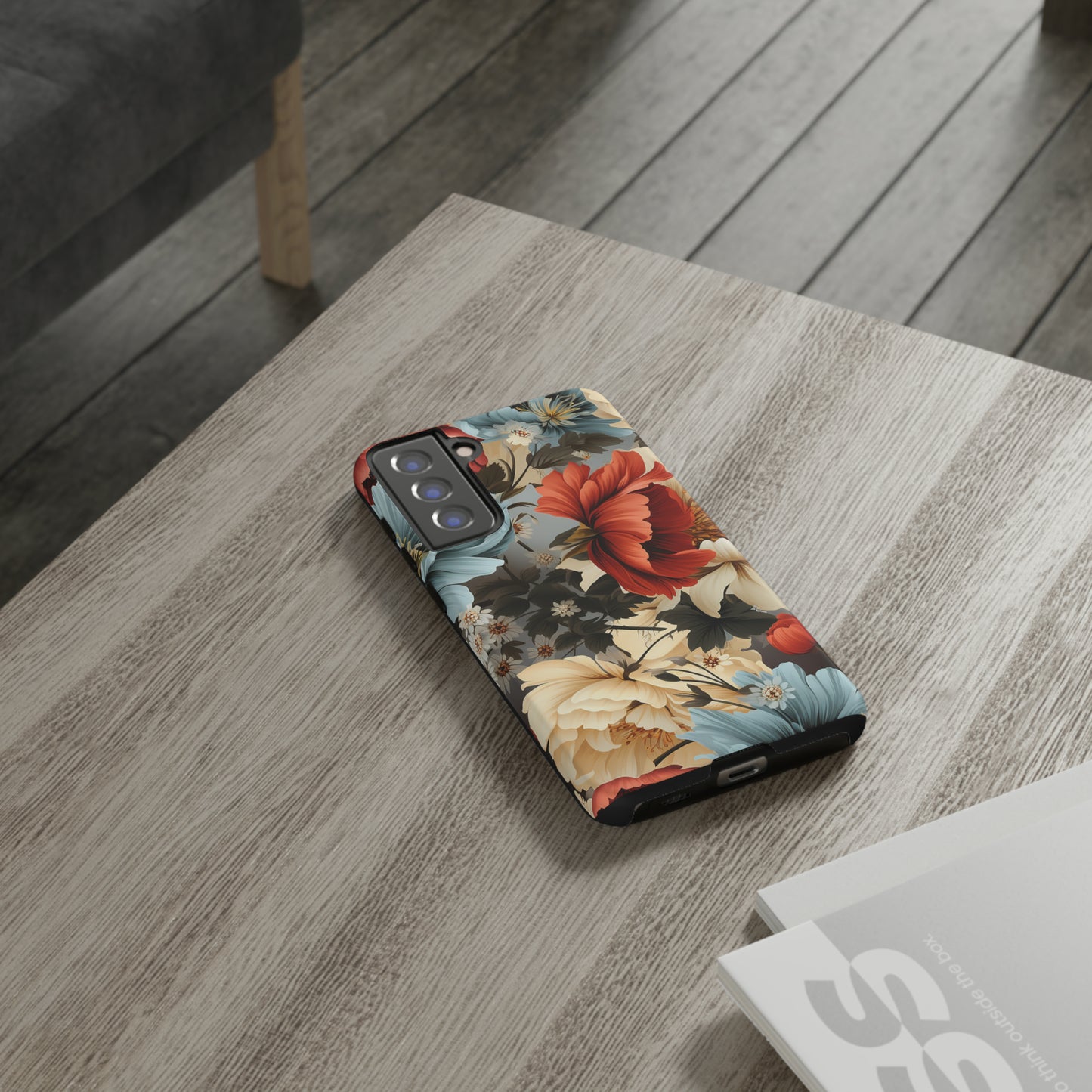 Tough Phone Case Floral