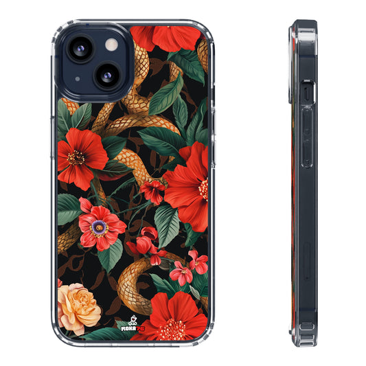 Clear Phone Cases Rose Garden