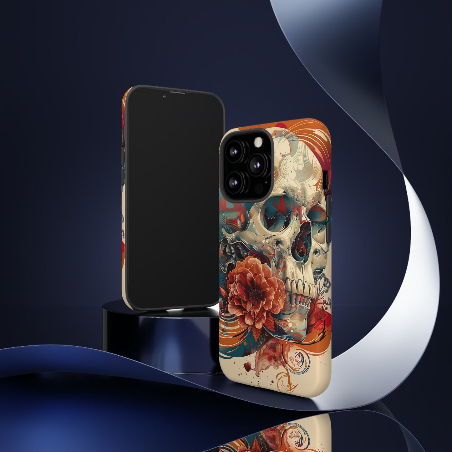 Tough Phone Case Skull 04