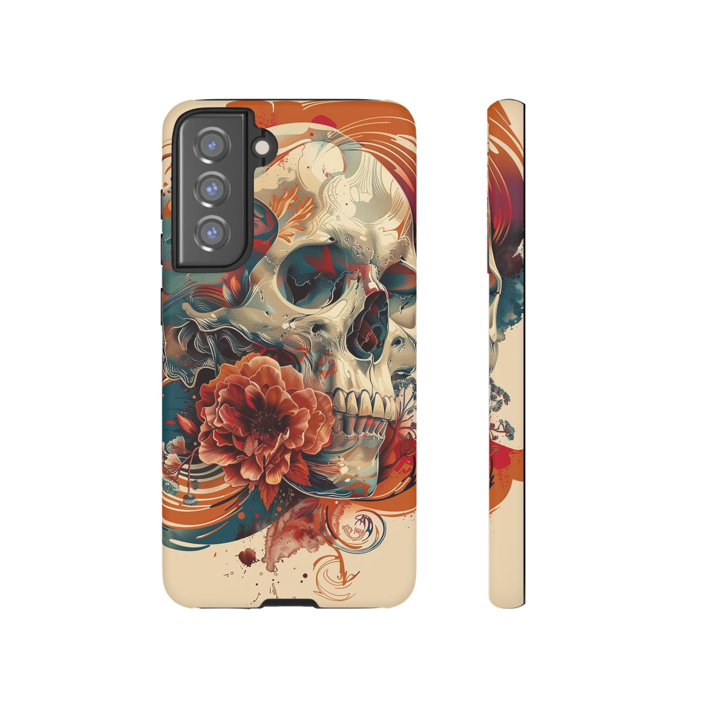 Tough Phone Case Skull 04