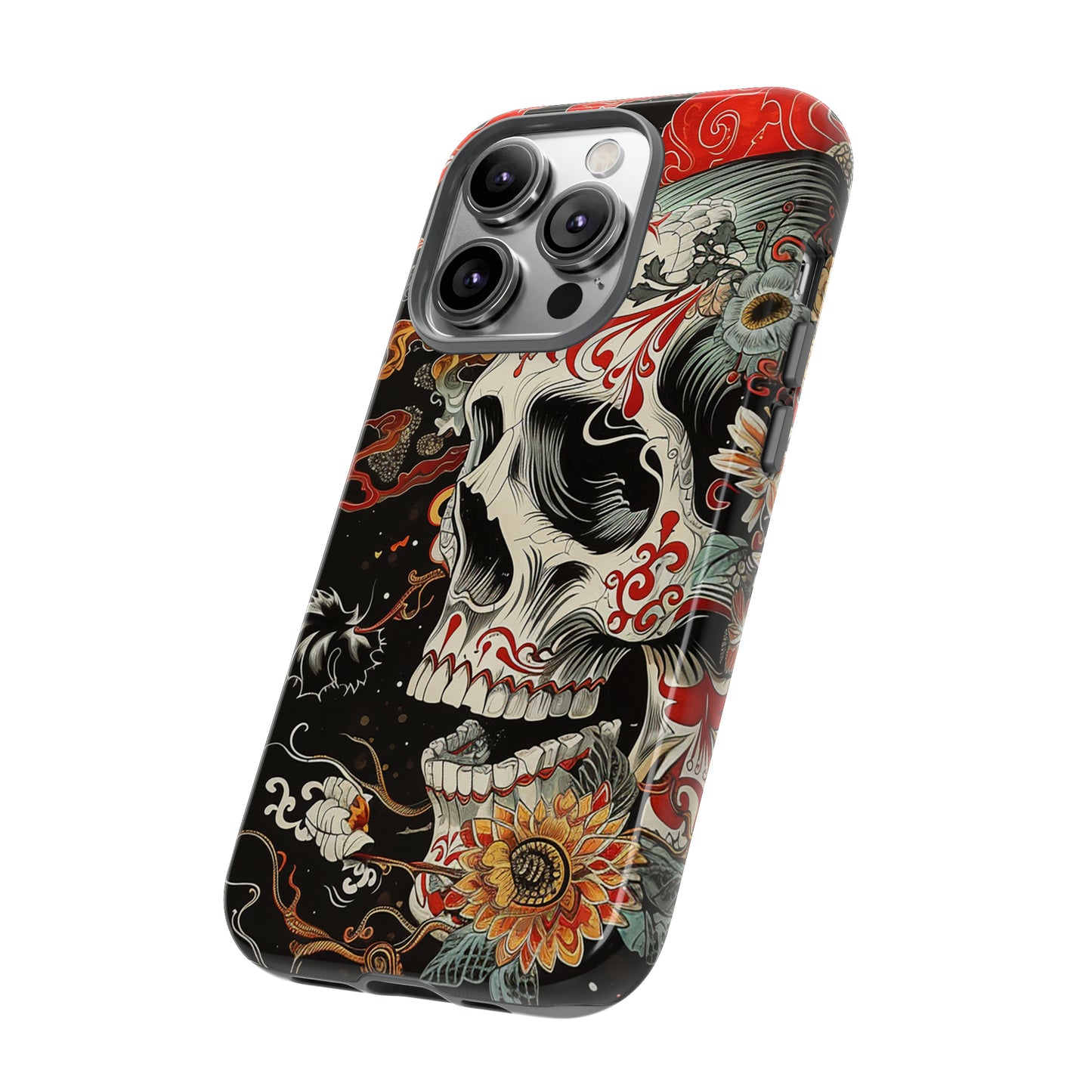 Tough Phone Case Skull 07