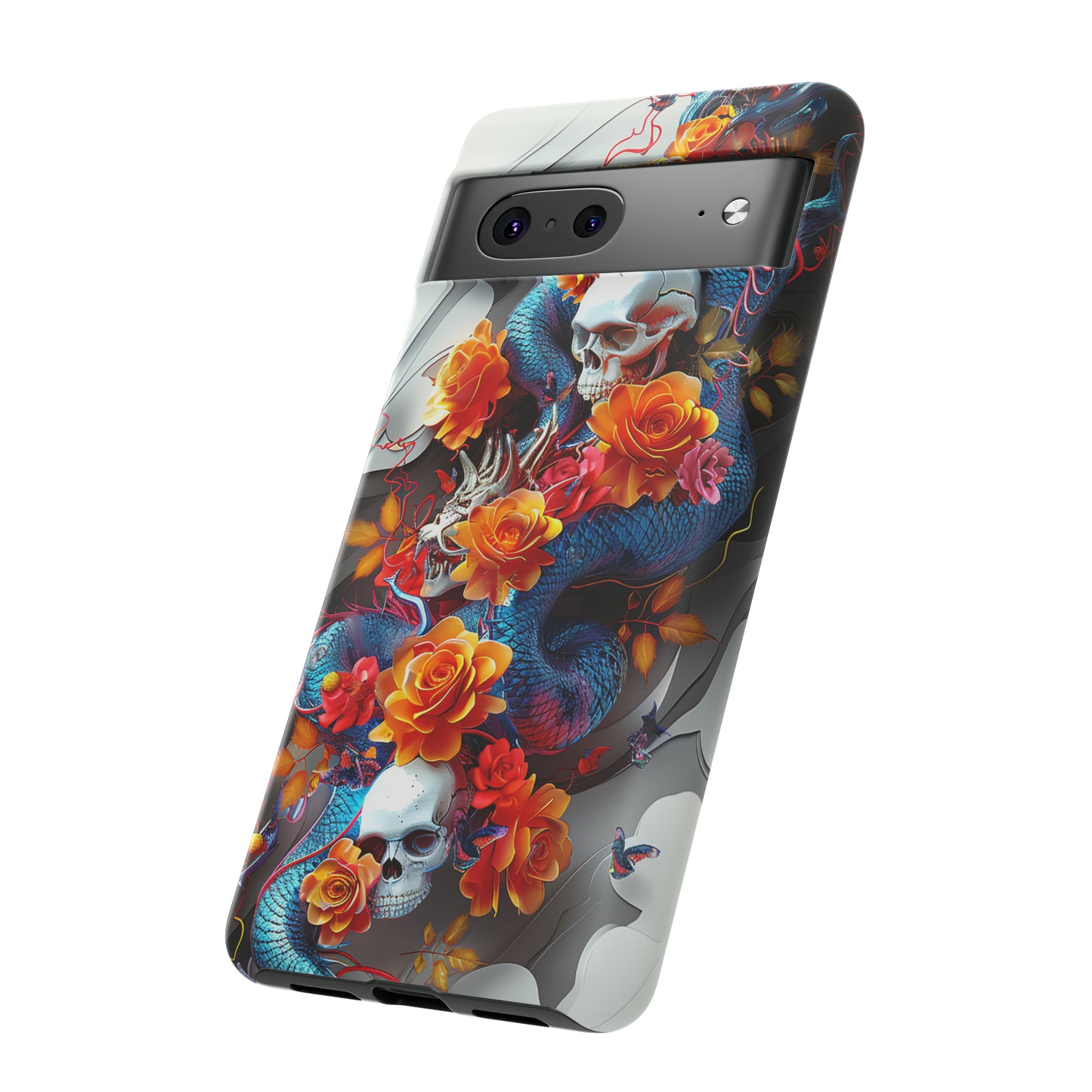 Tough Phone Case Skull 02