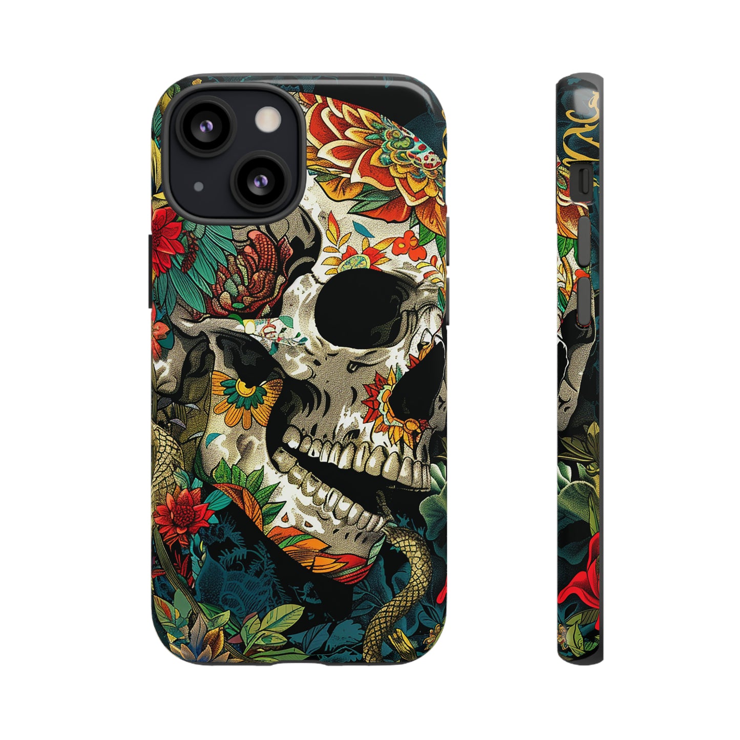 Tough Phone Case Skull 01