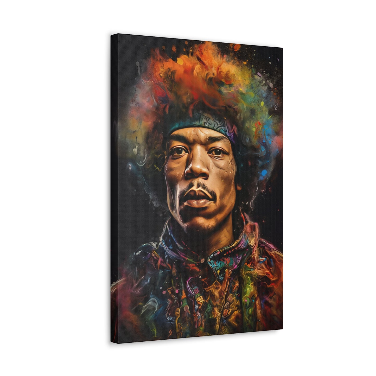 Electric Soul Jimi Hendrix on Canvas