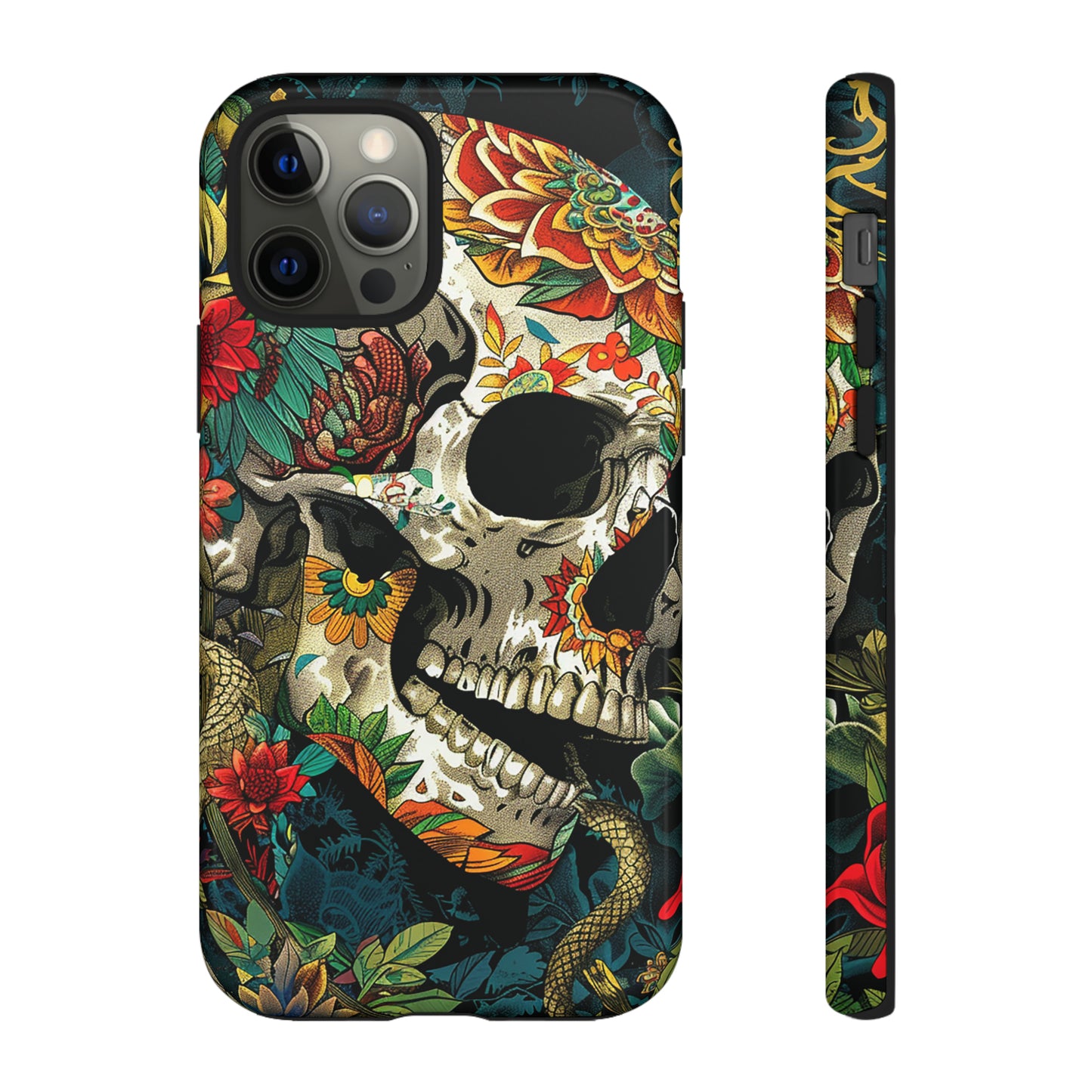 Tough Phone Case Skull 01