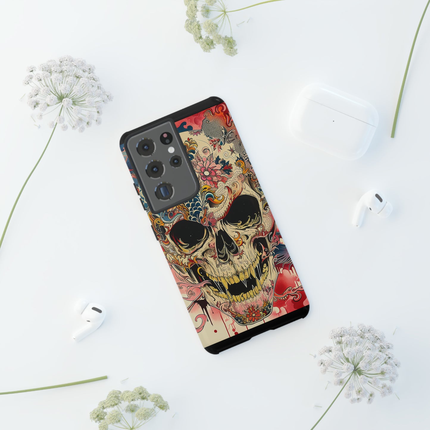 Tough Phone Case Skull 05