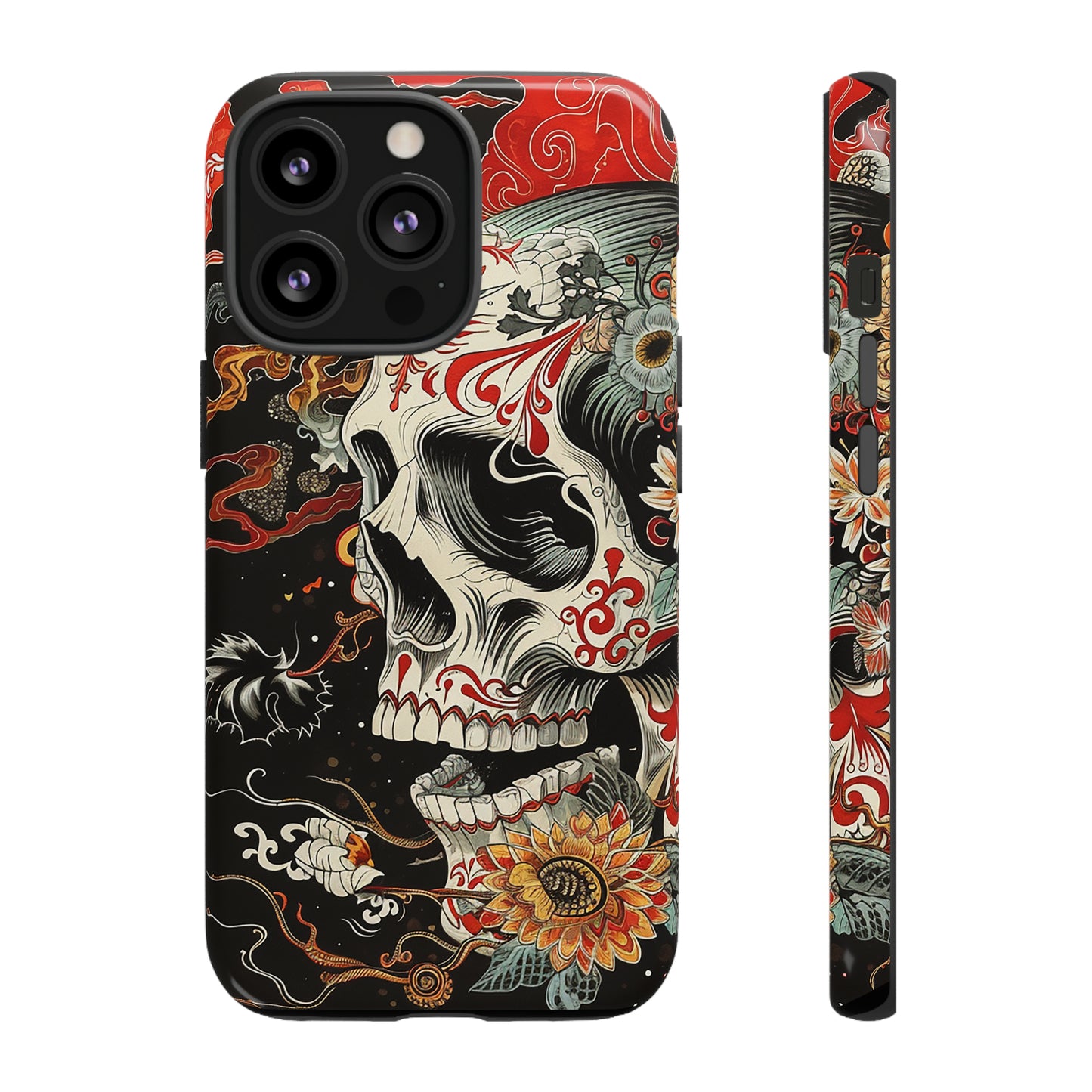 Tough Phone Case Skull 07