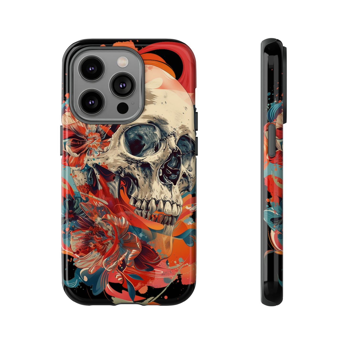 Tough Phone Case Skull 03