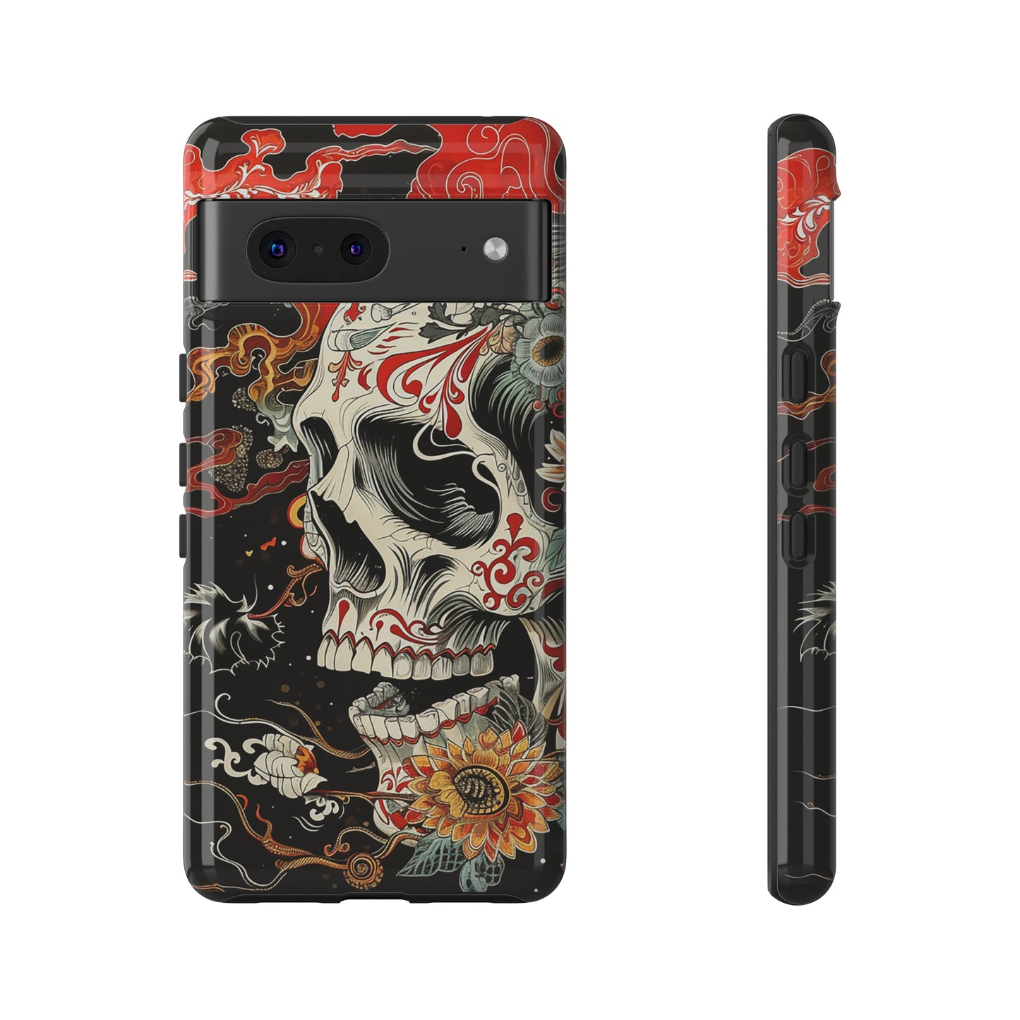 Tough Phone Case Skull 07