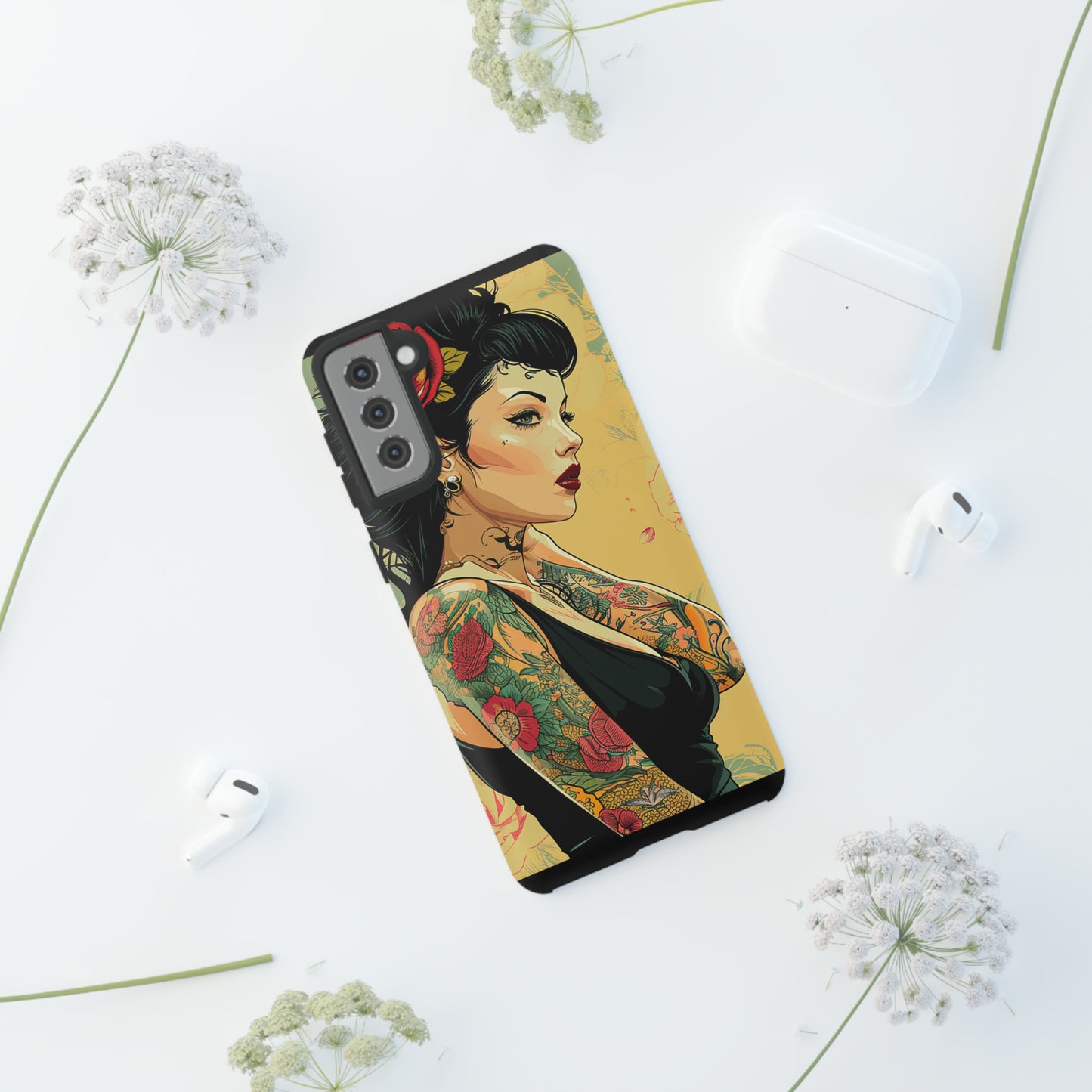 Tough Phone Case Lady 06