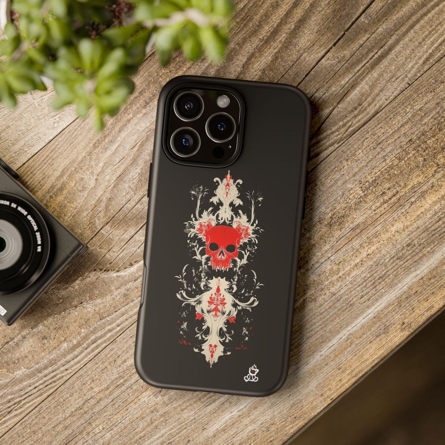 Tough Cases: Crimson Baroque Skull
