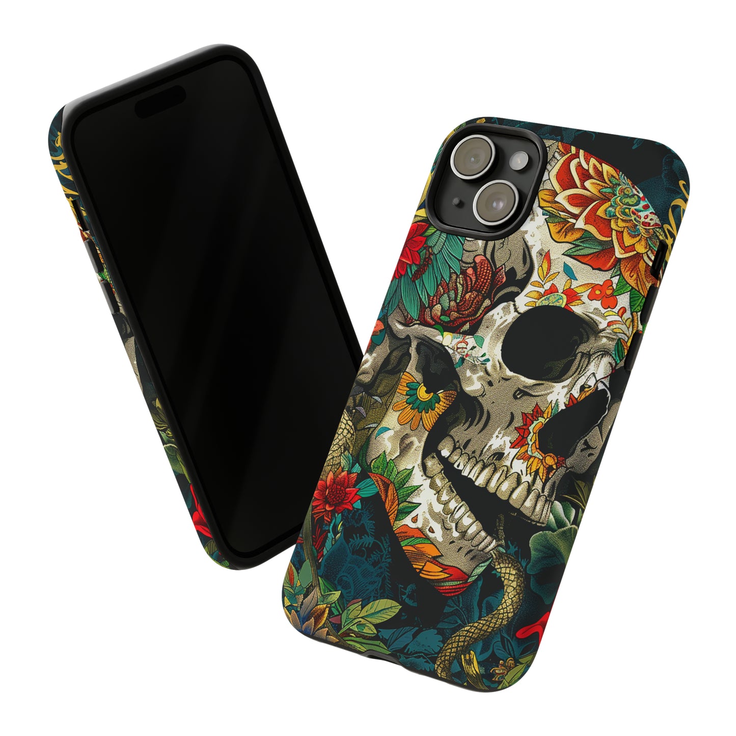 Tough Phone Case Skull 01