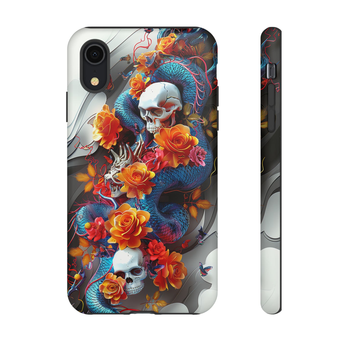 Tough Phone Case Skull 02