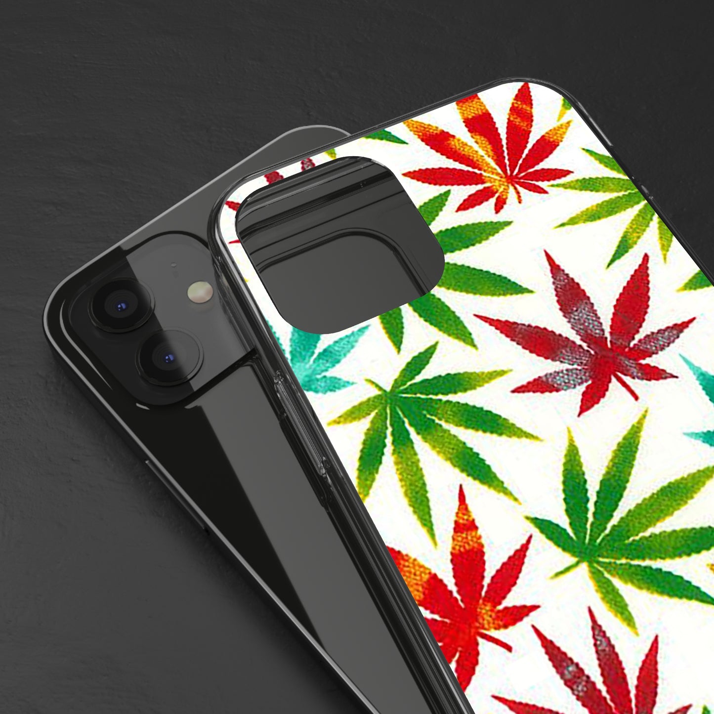 Clear Phone Cases Graphic Cannabis