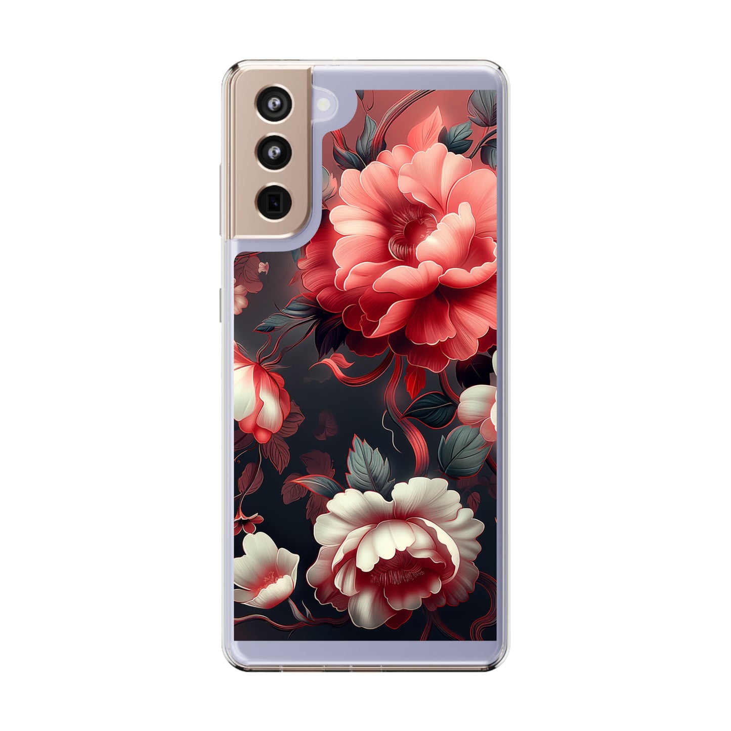 Clear Phone Cases Floral