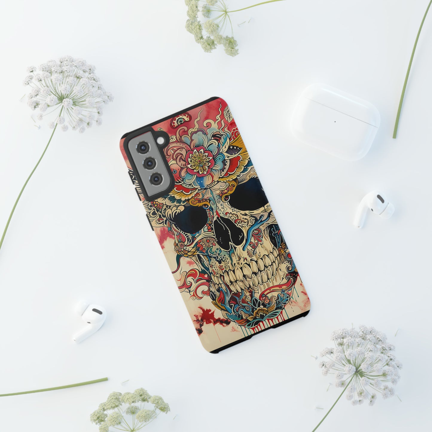 Tough Phone Case Skull 06