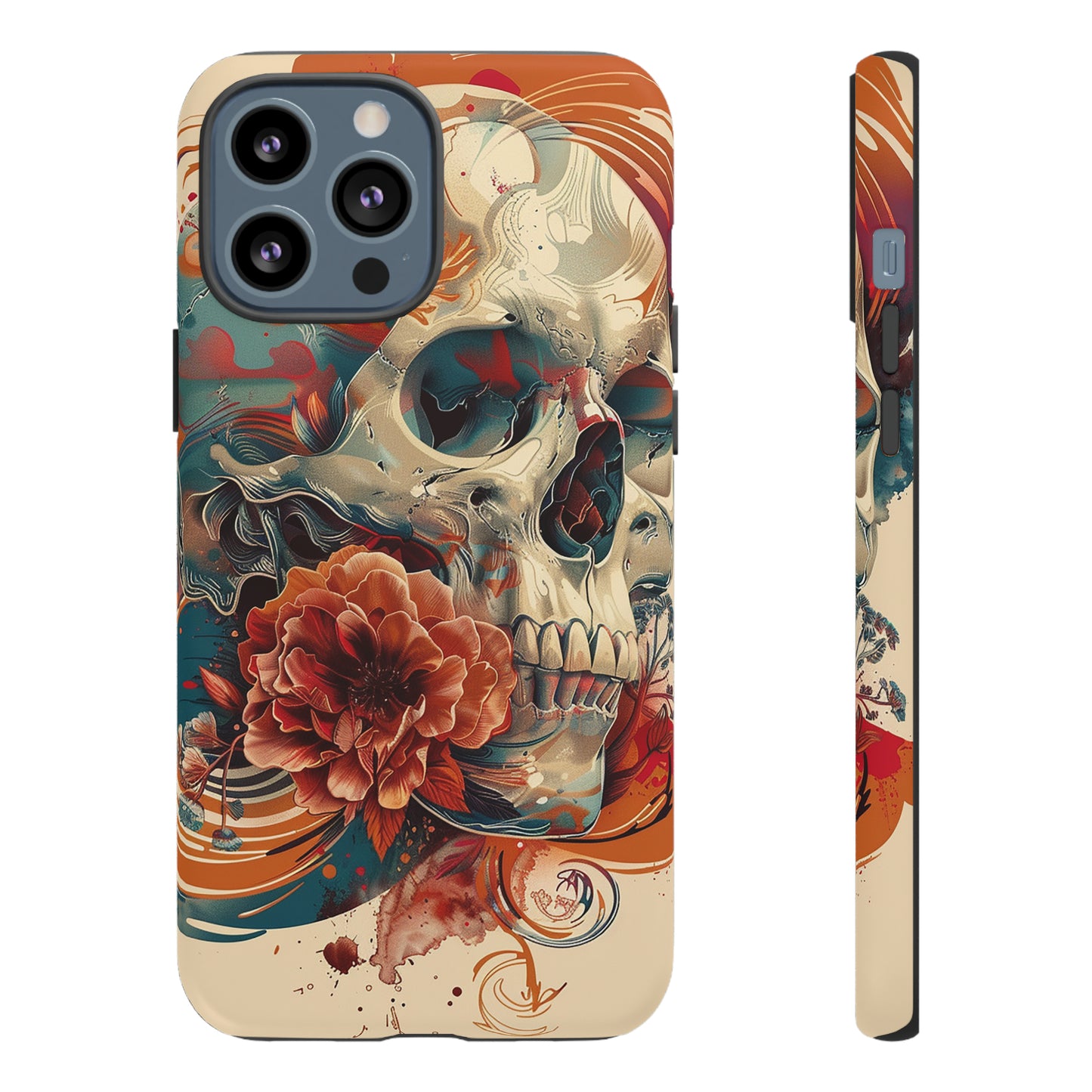 Tough Phone Case Skull 04