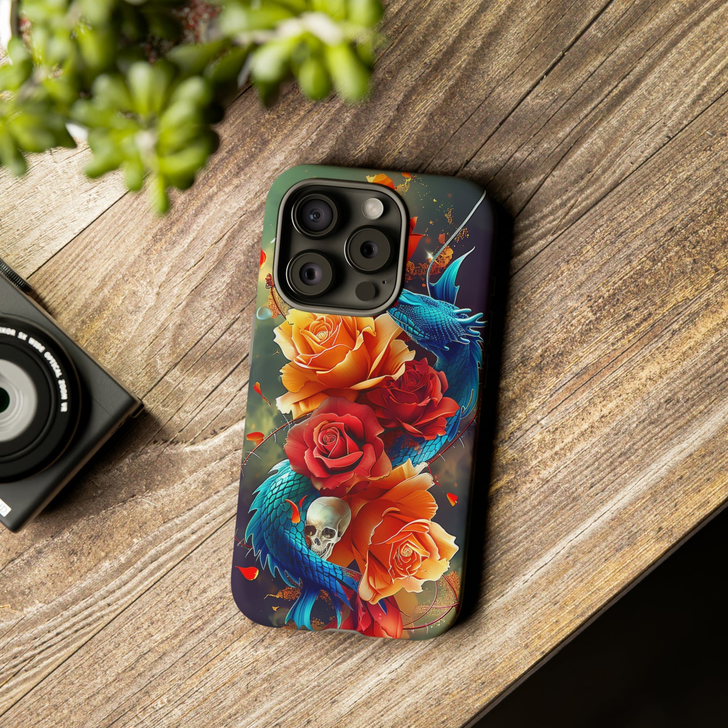 Tough Phone Cases Eternal Bloom and Beast