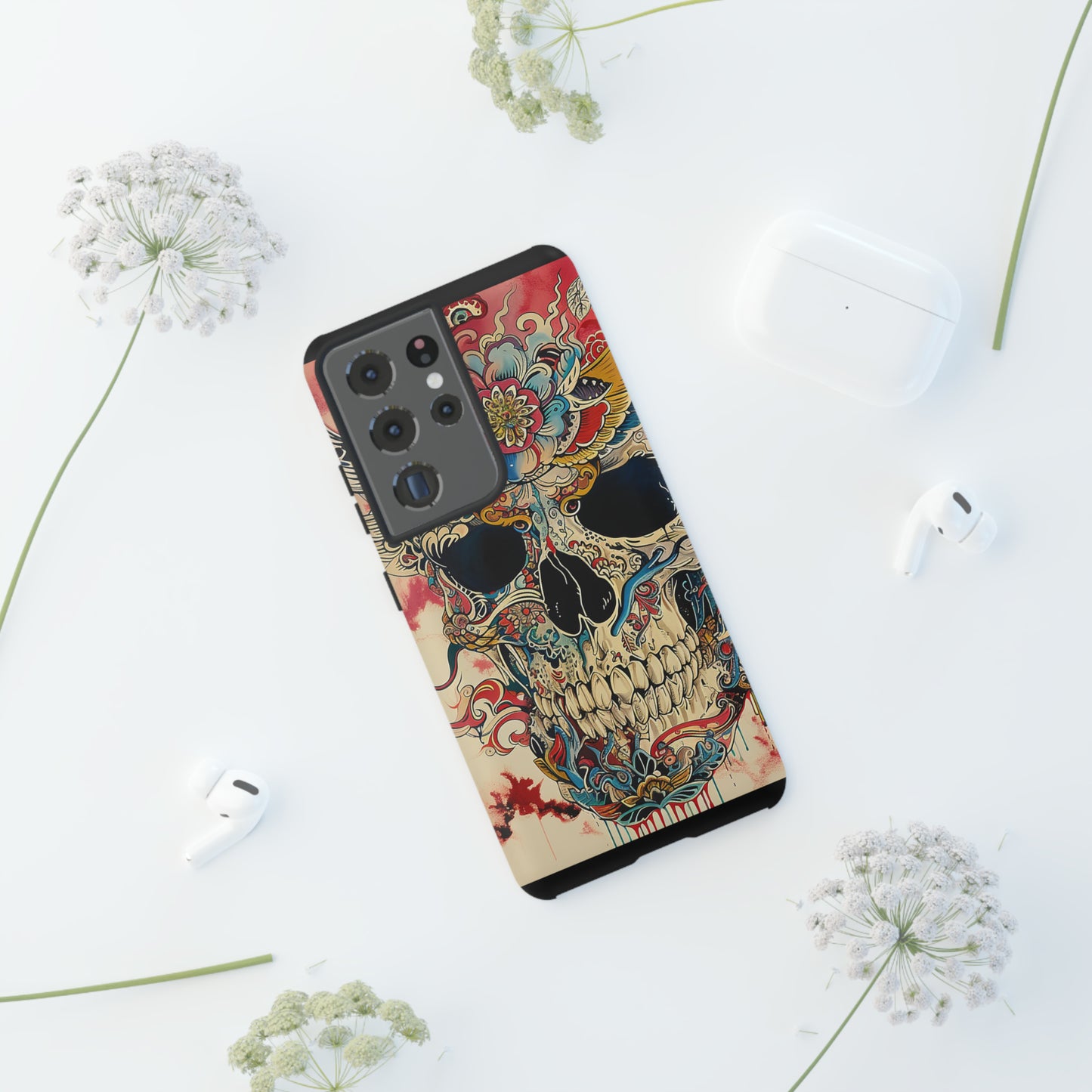 Tough Phone Case Skull 06