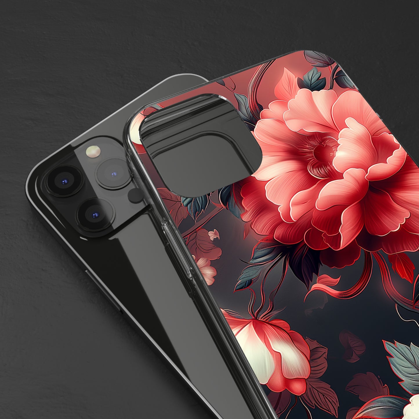 Clear Phone Cases Floral