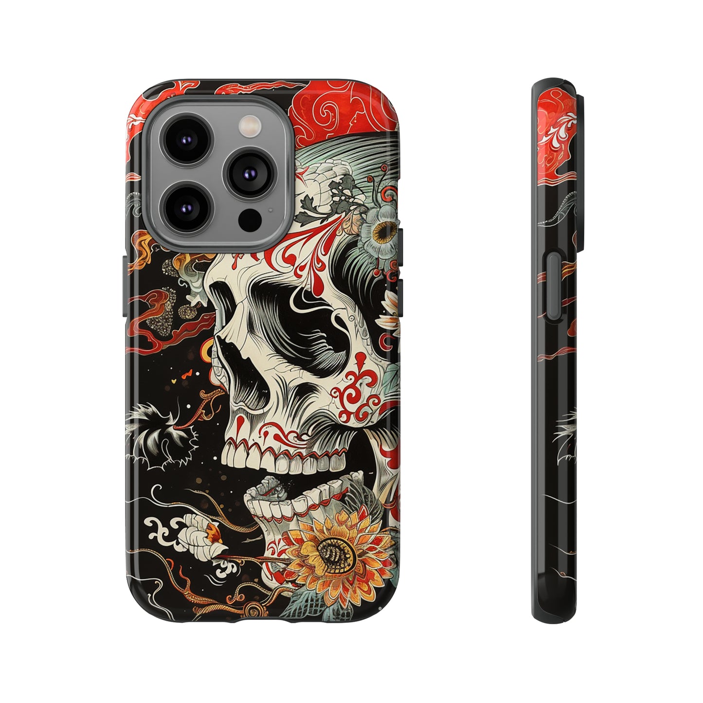 Tough Phone Case Skull 07