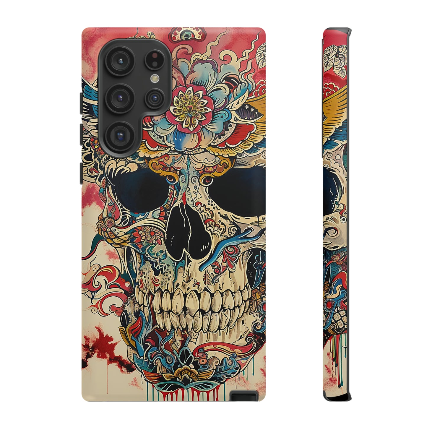 Tough Phone Case Skull 06