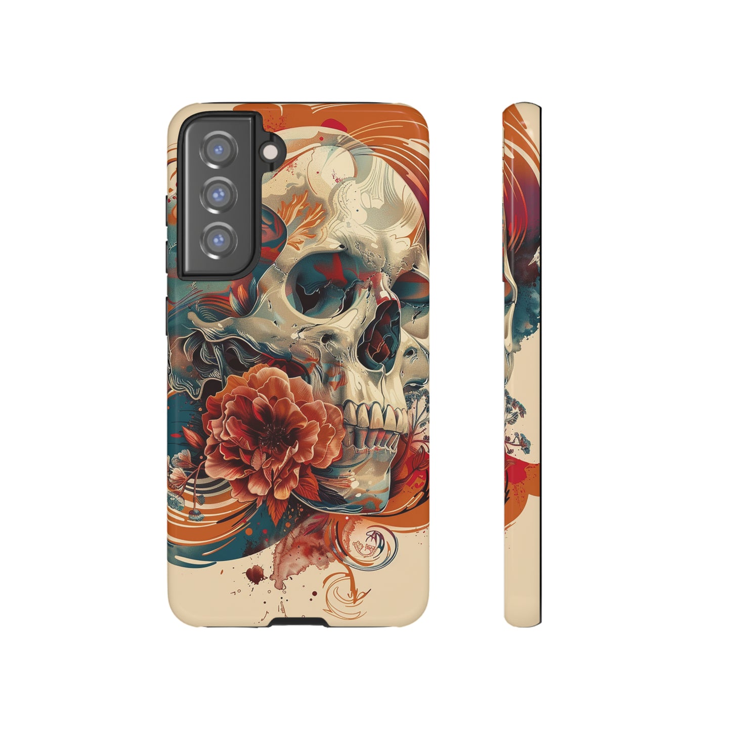 Tough Phone Case Skull 04