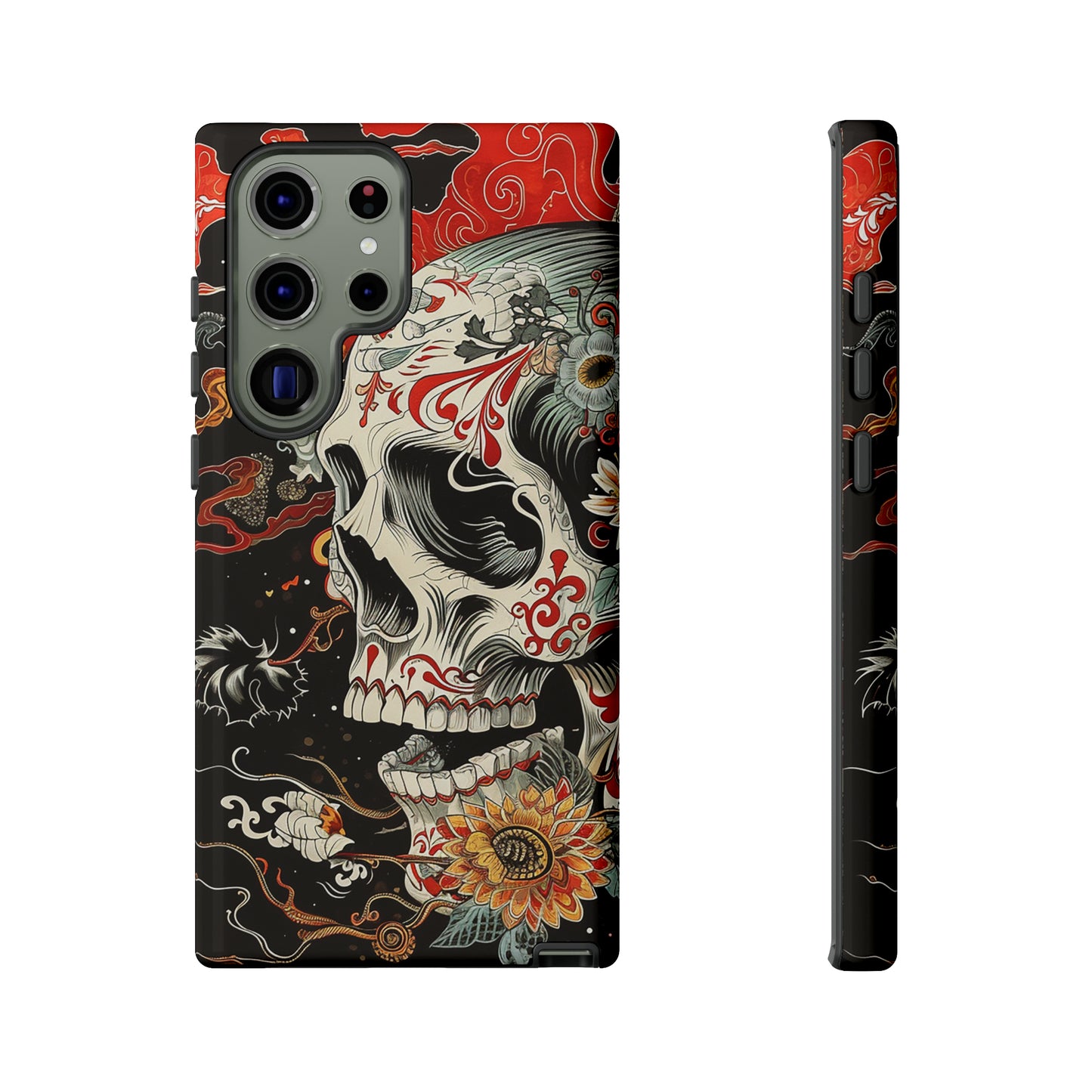 Tough Phone Case Skull 07