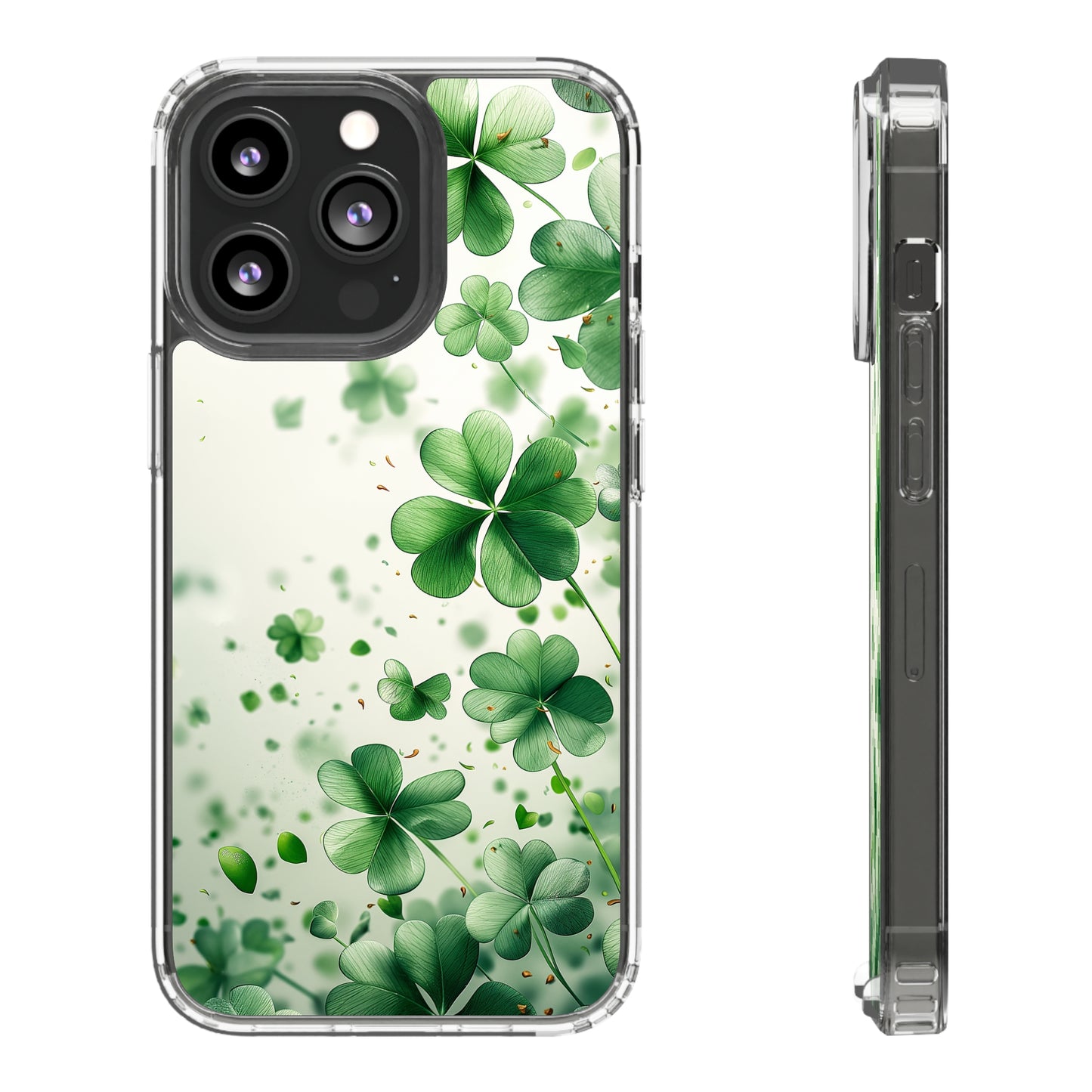 Clear Phone Cases Shamrock