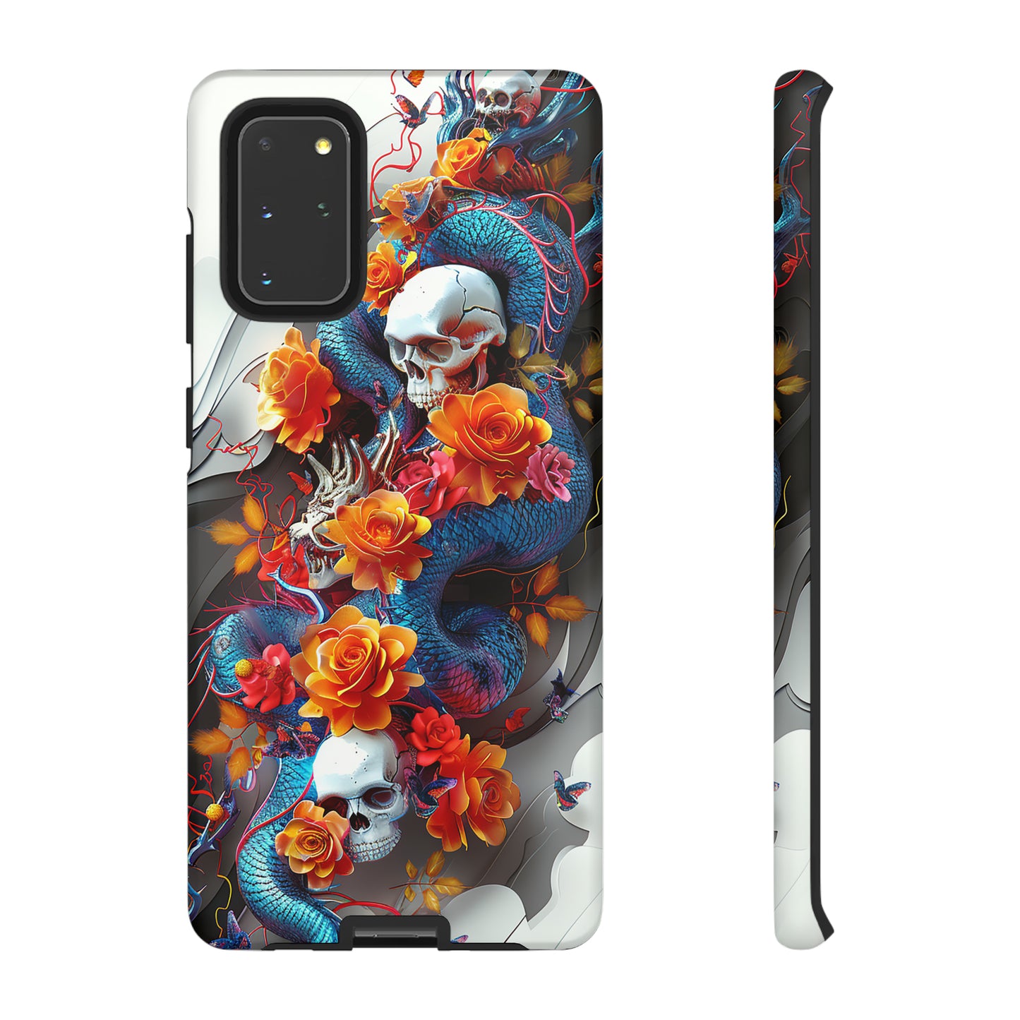 Tough Phone Case Skull 02