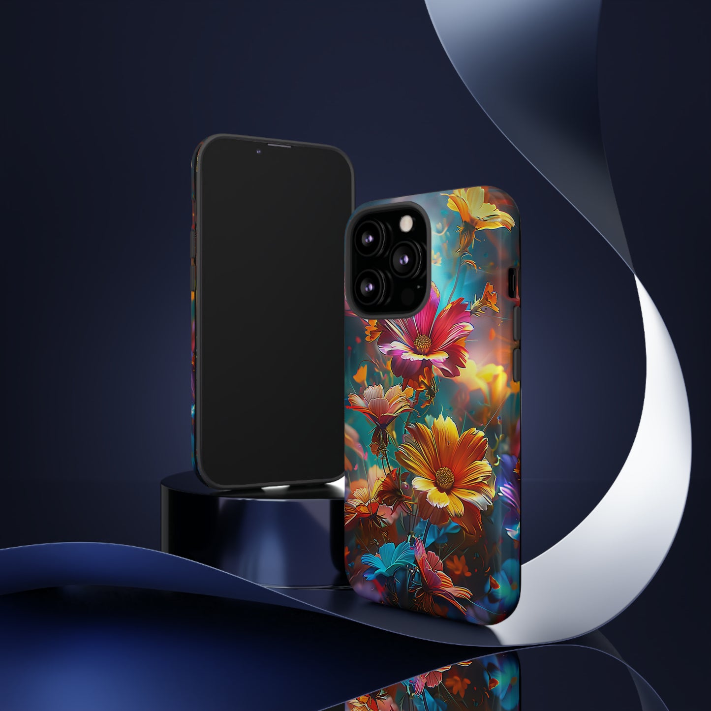 Tough Phone Case Flower 01