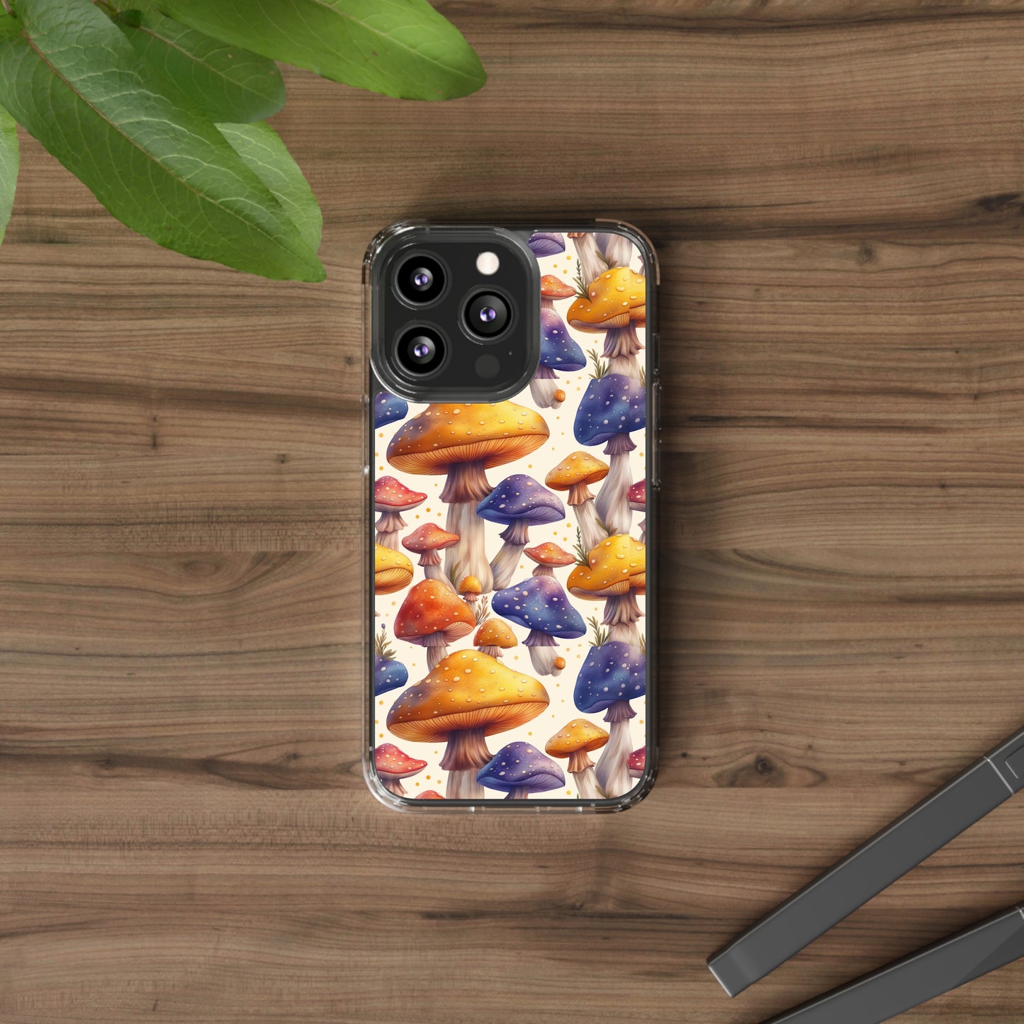 Clear Phone Cases Mushrooms