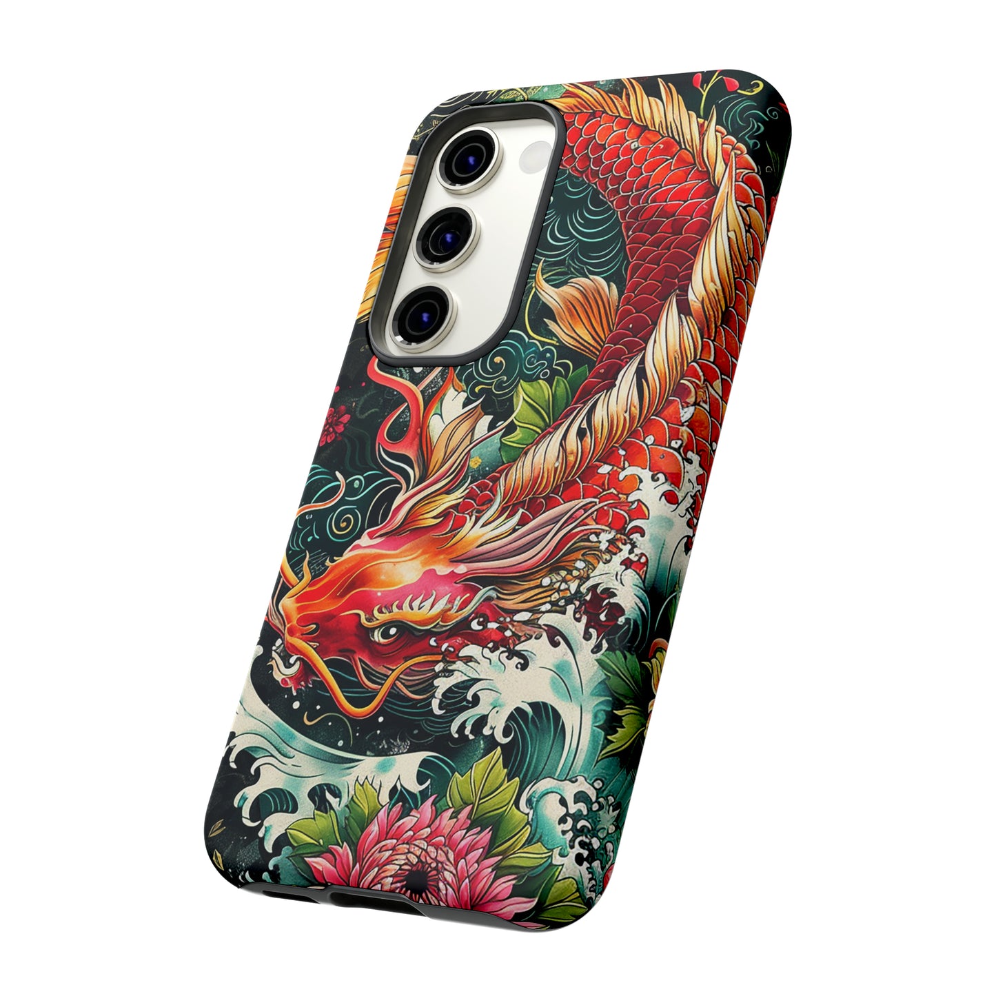 Tough Phone Case Japanese Koi Fish