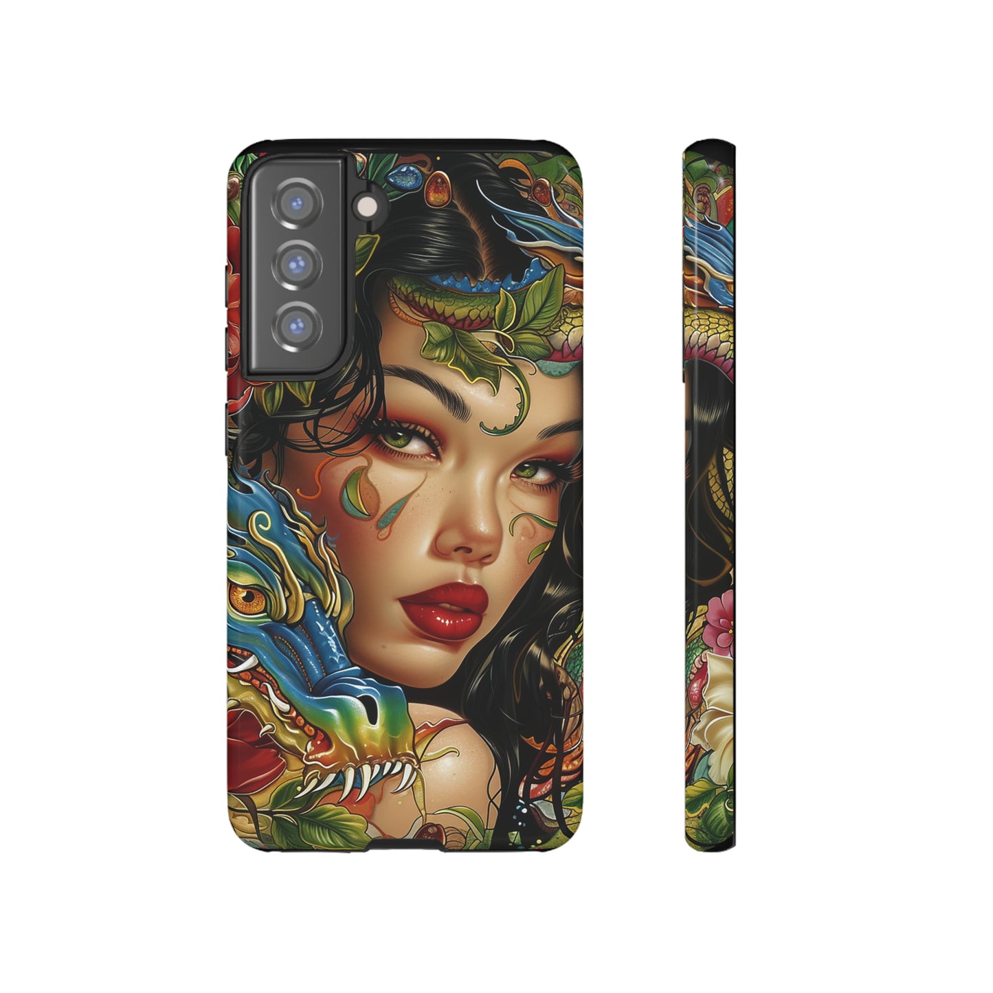 Tough Phone Case Lady 03