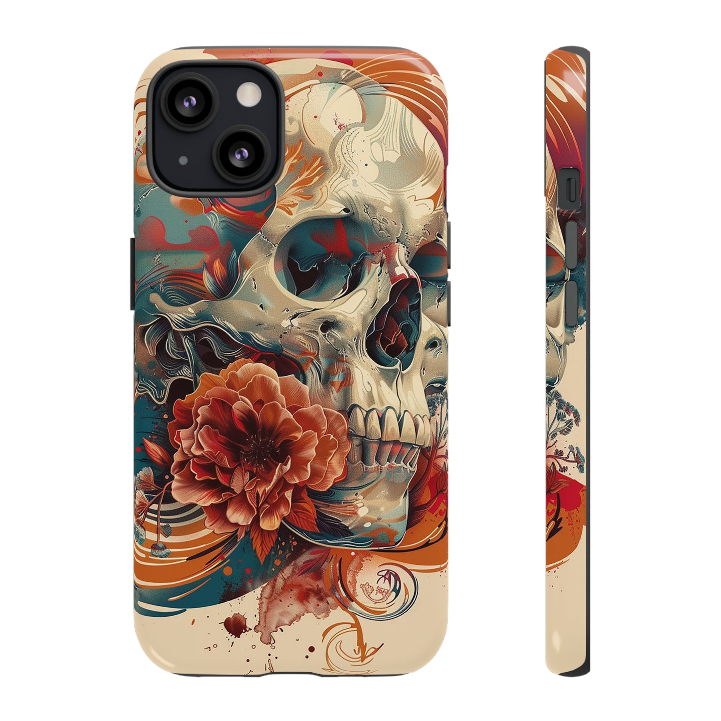 Tough Phone Case Skull 04