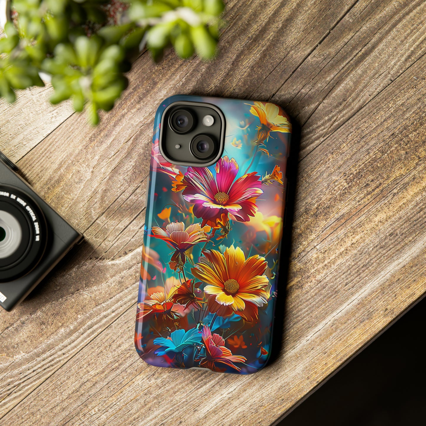 Tough Phone Case Flower 01