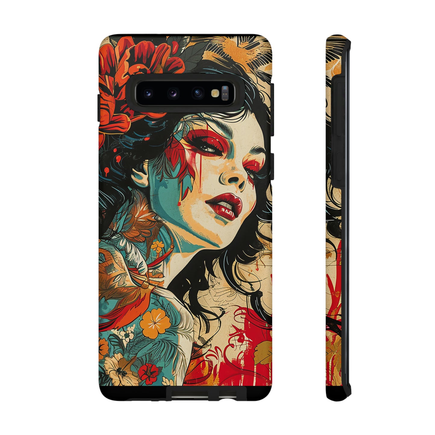 Tough Phone Case Lady 01