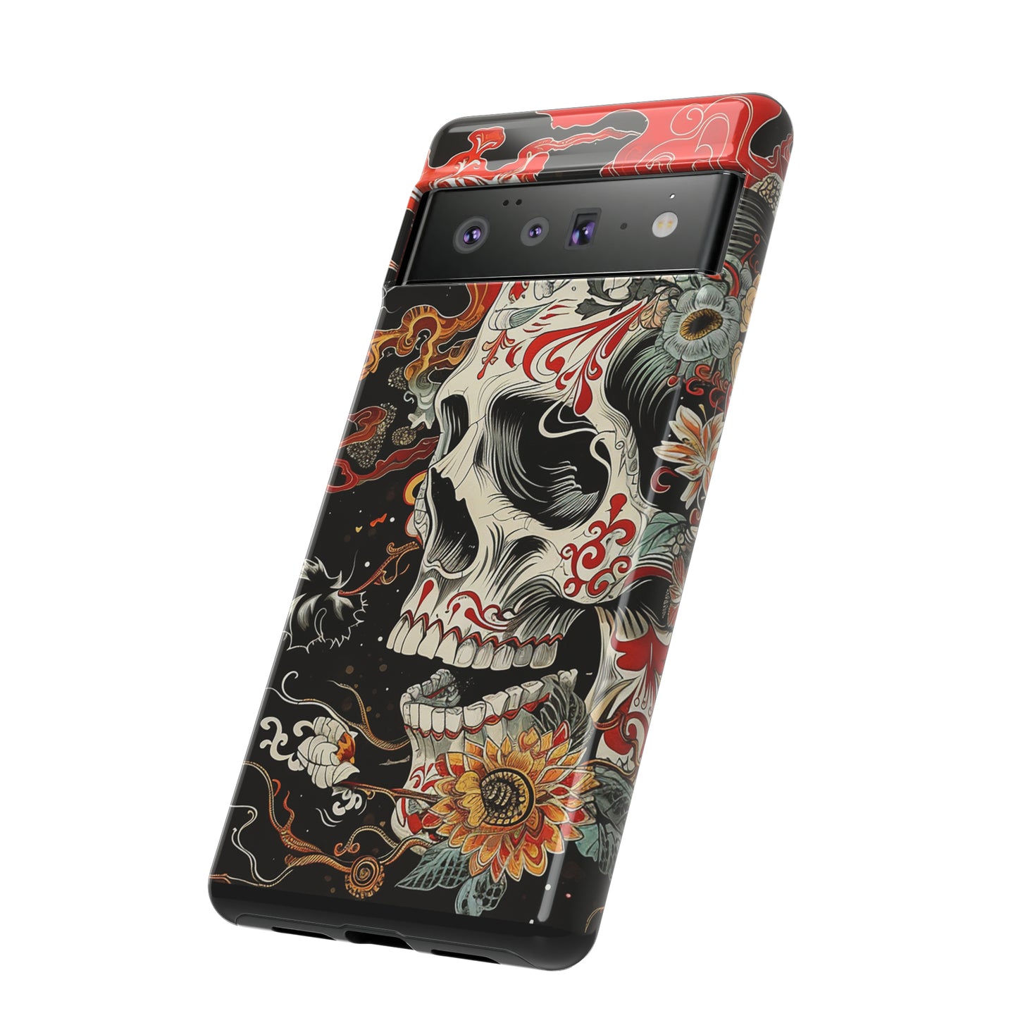 Tough Phone Case Skull 07