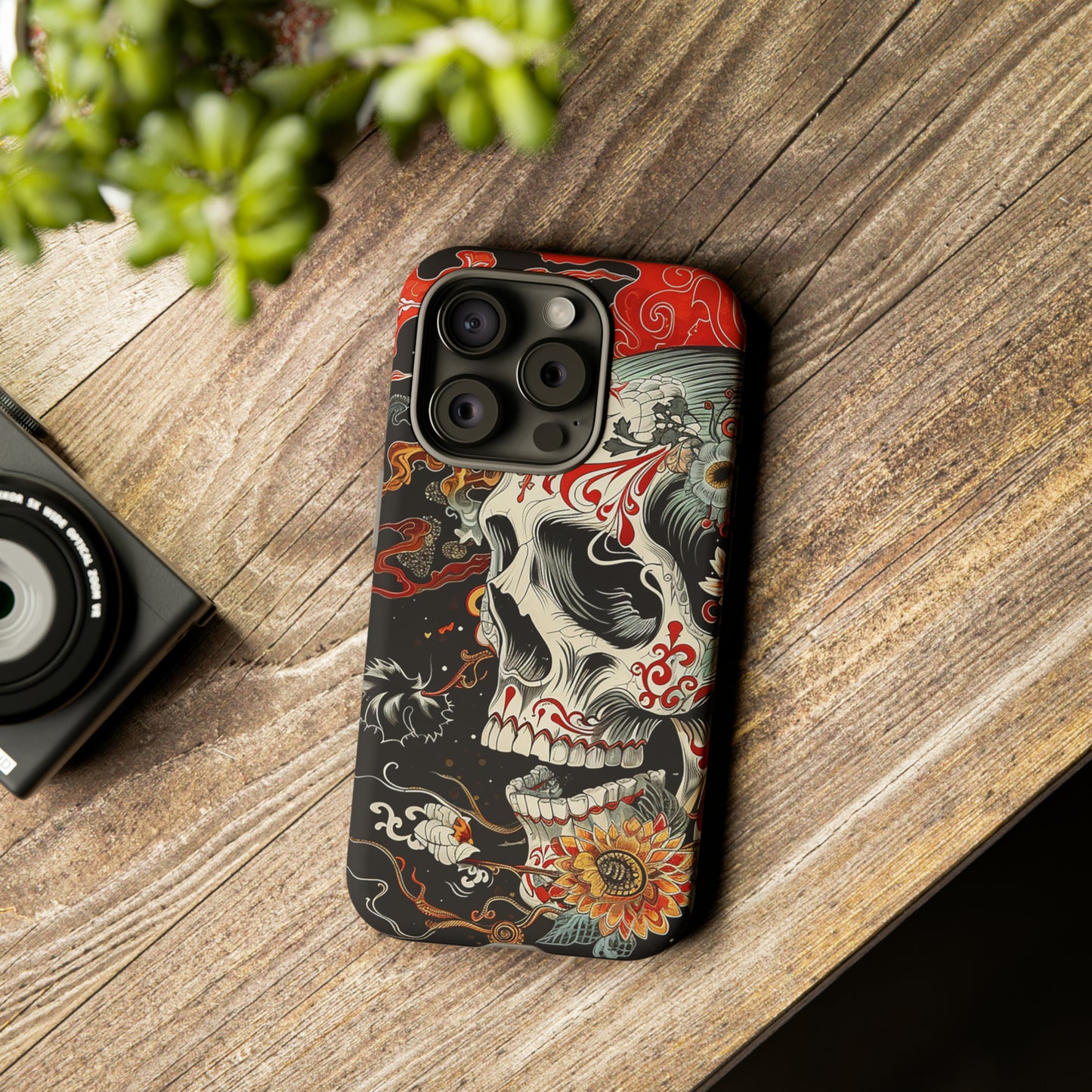 Tough Phone Case Skull 07