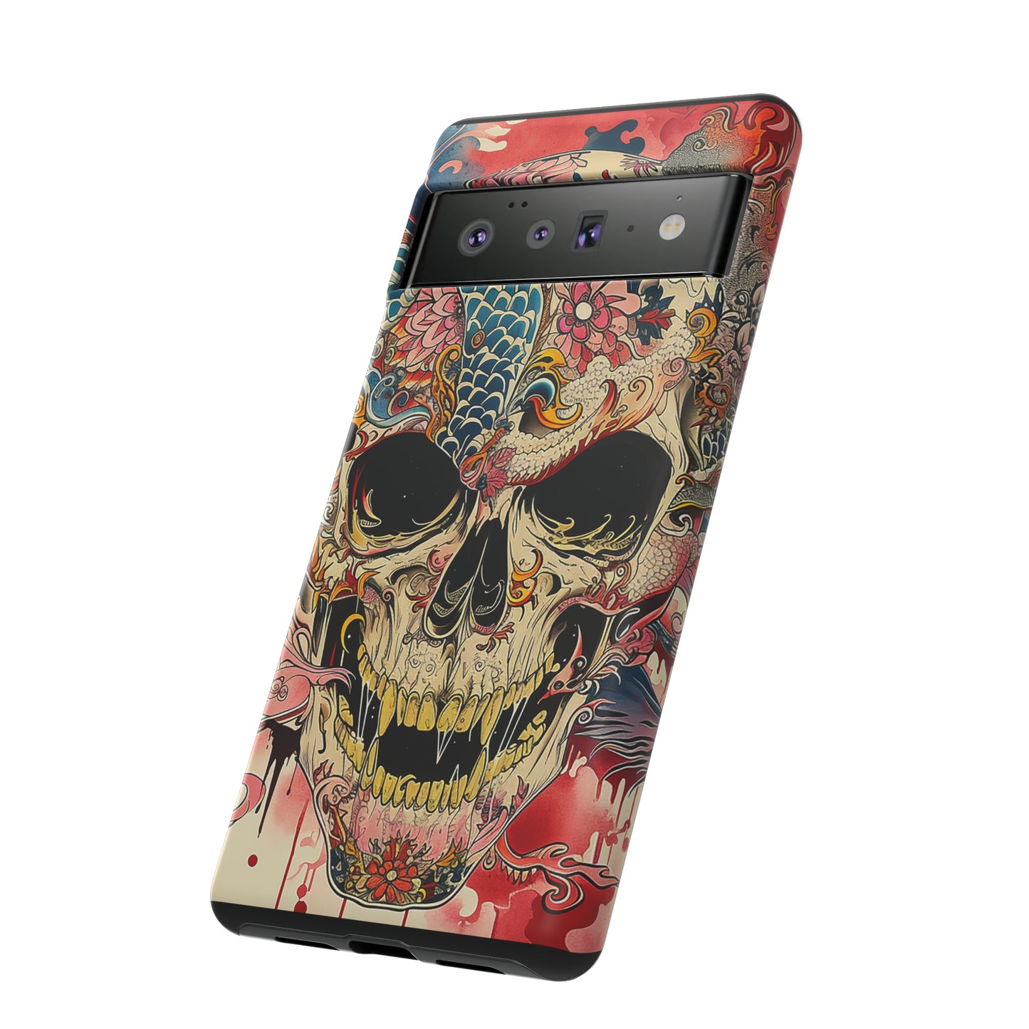 Tough Phone Case Skull 05