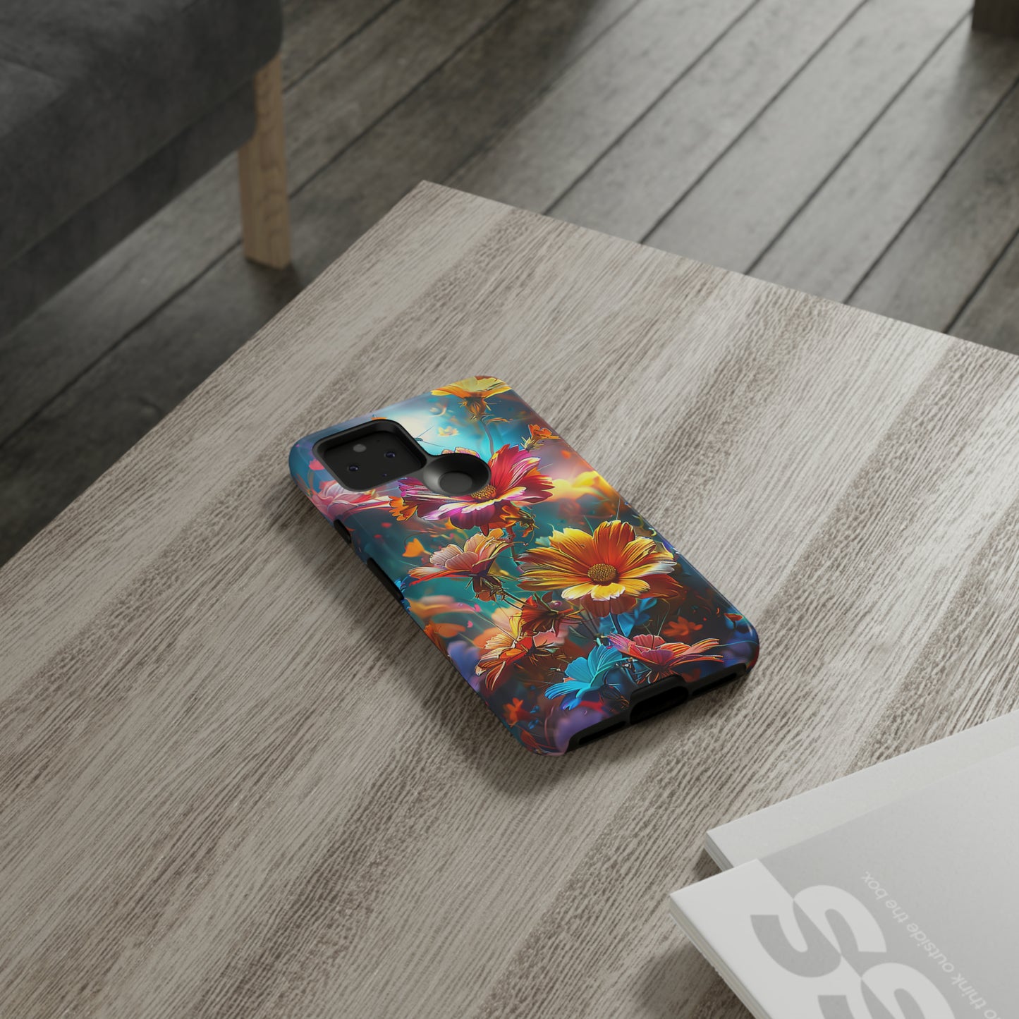 Tough Phone Case Flower 01