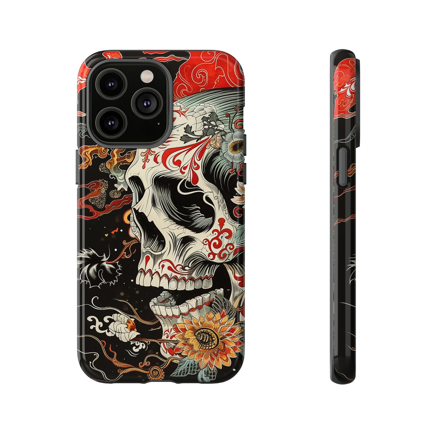 Tough Phone Case Skull 07