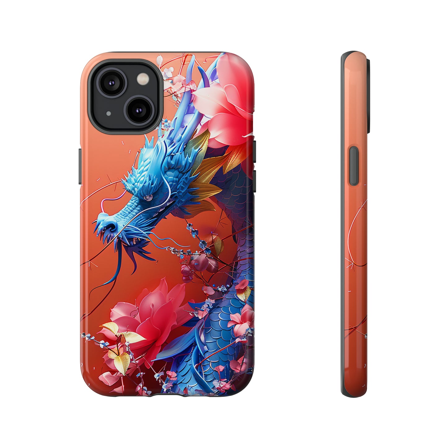 Tough Phone Cases Azure Serpent