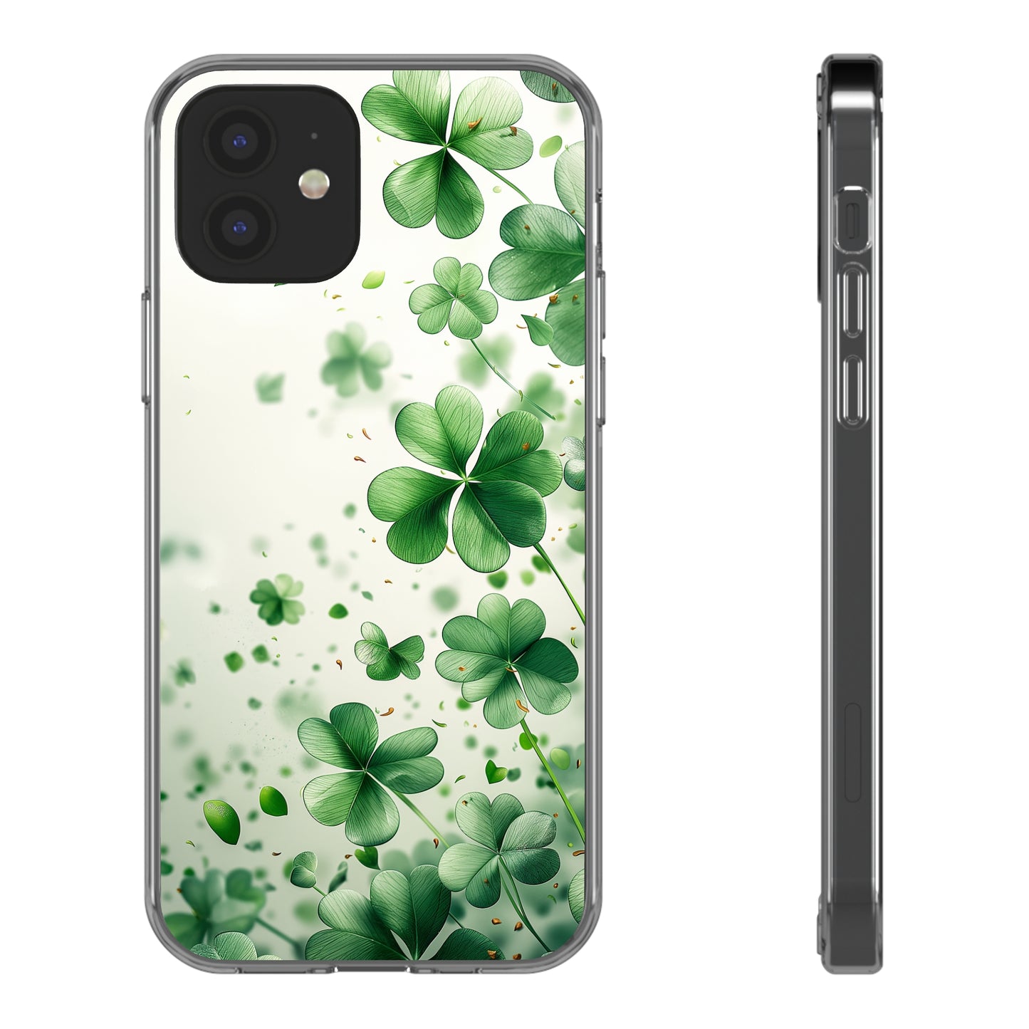 Clear Phone Cases Shamrock