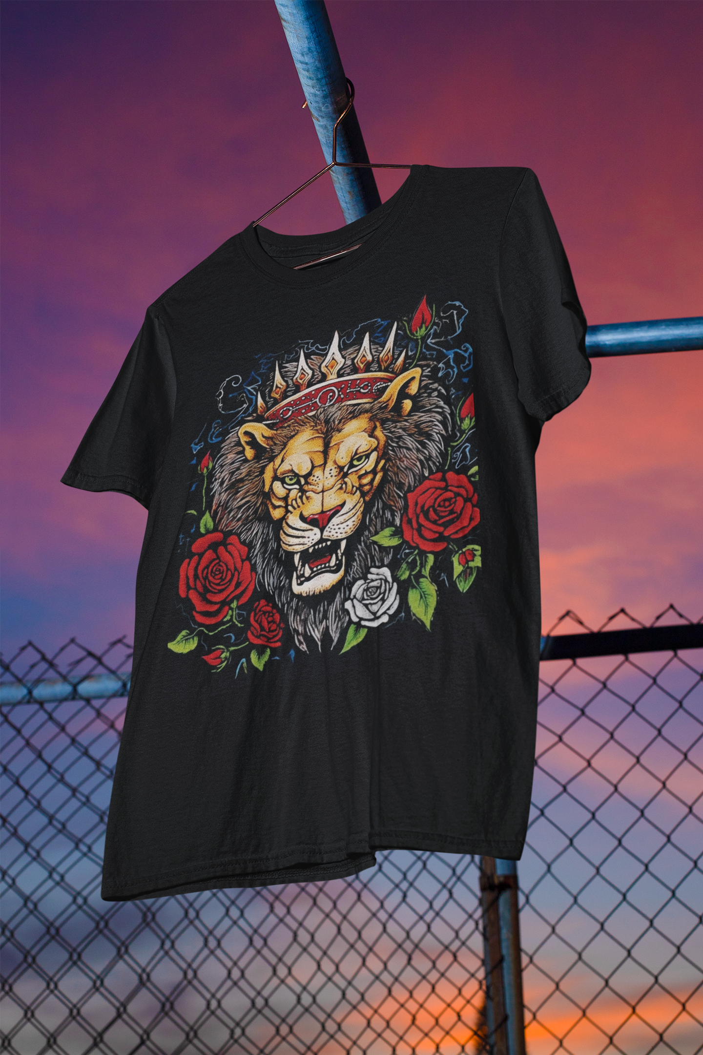 Monarch's Roar Tee Graphic Organic T-Shirt